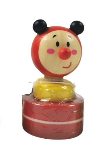 Дерев'яний штамп з чорнилом Askato 115580 тварини