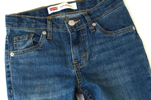 LEVIS 510 TM SKINNY Spodnie jeans r. 8 lat 128 cm 13106299087 