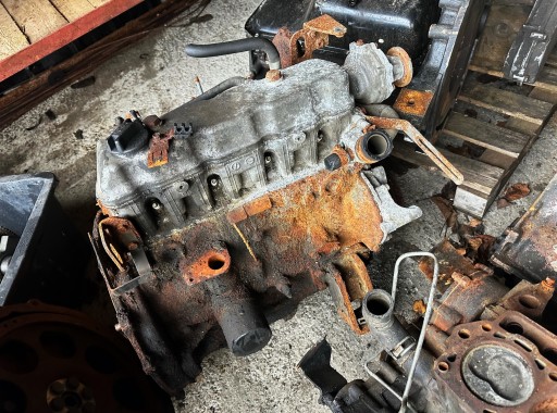 Двигатель NISSAN K-25, вилочный погрузчик K25