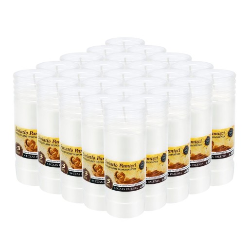 Kazety olejových sviečok 24 kusov, S-2 (14,5 cm)