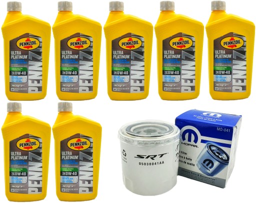 PENNZOIL 0W40 STR CHARGER МАСЛО CHALLENGER + ФІЛЬТР