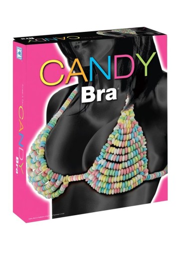 Biustonosz z Cukierków Pudrowych - Candy Bra