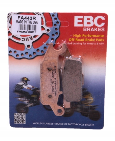 ТОРМОЗНЫЕ КОЛОДКИ ЕЦБ FA443R