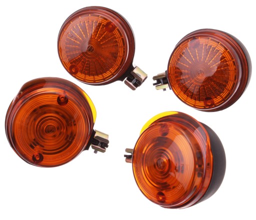 34545456545436 - MZ SIMSON поворотники направления круглые 4x E50