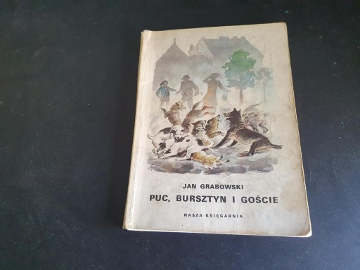 KSIĄŻKA Puc Bursztyn i goście. Jan Grabowski