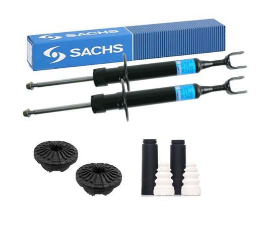 311 017 - Амортизаторы sachs передние, комплект креплений, audi a4 b7