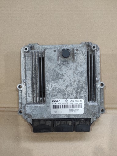 Компьютерный контроллер двигателя renault espace iv 2.0dci 0281014083 8200560320