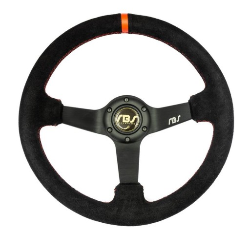 Рульове колесо із замші BMW e46 + NABA RBS KJS DRIFT