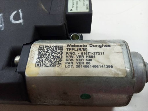 Micro moteur Toit ouvrant K8120-2T000 81671-2T211 Kia Optima III (2010-2015)