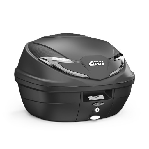 Motocyklowy Kufer Centralny Monolock Givi B360NT2 39L z Plastikową Płytą