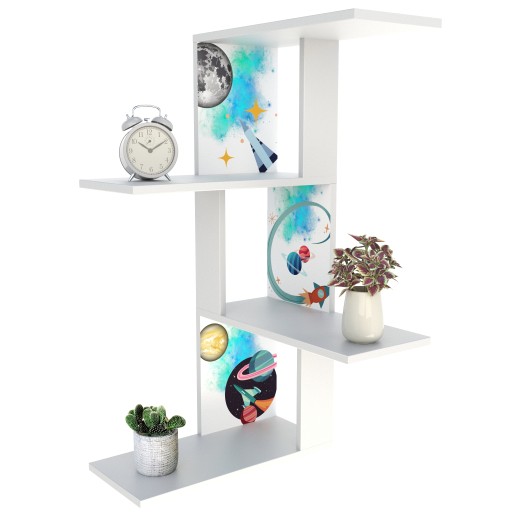 КУТОВА ПОЛИЦЯ Дитяча GALA Книжкова шафа ДИТЯЧІ ВІЗЕРУНИ