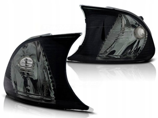 200819WE - Мигалка мигалки передние дымчатые BMW E46 01-купе
