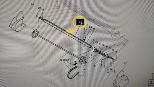 VF16619736 - Пресс-ось Vicon RV1601 RV1901 Lb12100 Lb12200 Origi