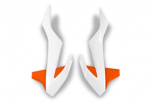 KT04085999X - КРИШКИ НА РАДІАТОР UFO KTM SX 85 18-2023 OEM 20-2023 (помаранчеві)