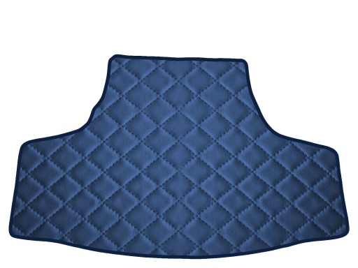 Коврик из экокожи ТЕМНО-СИНИЙ для Infiniti M IV, Q70 2010-...