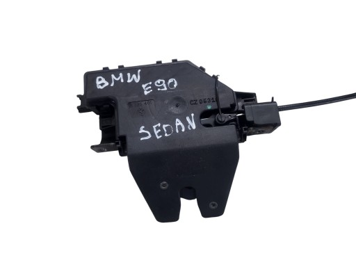 lock bonnet boot rear part BMW E90 8196401