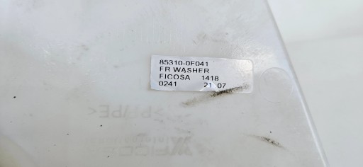 washer fluid tank TOYOTA VERSO 12-18 ORYG