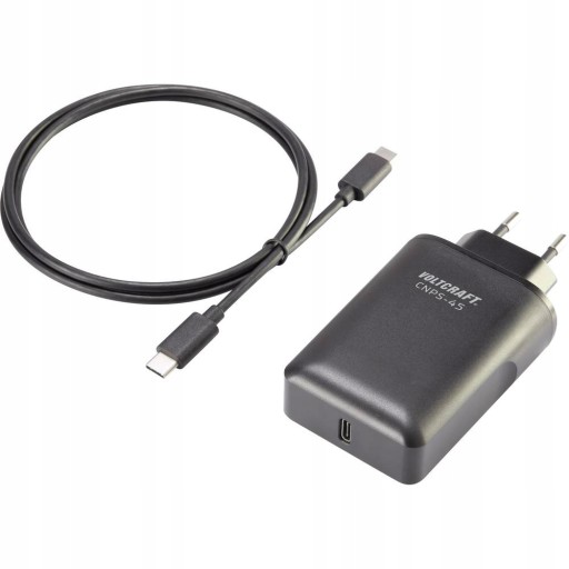 ЗАРЯДНИЙ ПРИСТРІЙ USB VOLTCRAFT CNPS - 45 USB TYPE C
