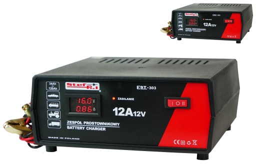 ВЫПРЯМИТЕЛЬ STEF-POL EST-303 12V 12A