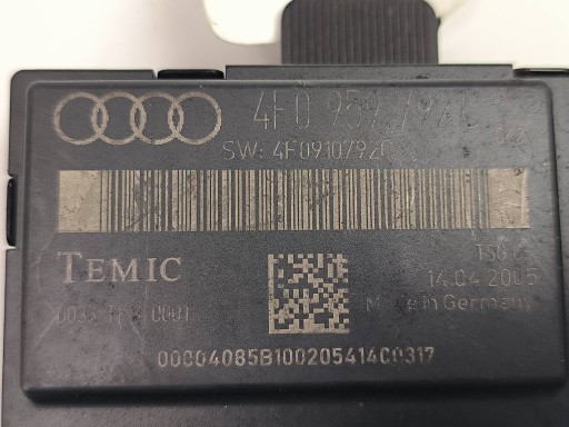 module door 4F0959792C AUDI A6 C6