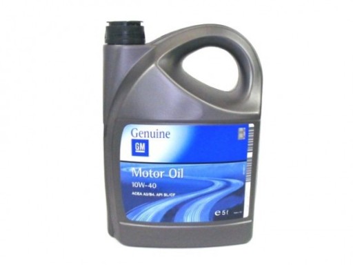 OPEL GM OIL 10W-40 10W40 5л НОВОЕ + ПОДВЕСКА