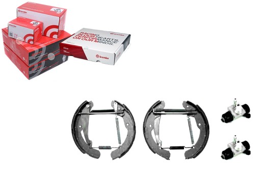 85 045/RS5 - BREMBO КОМПЛЕКТ ПОСТАВКИ БАРАБАНА SKODA OCTAVIA І