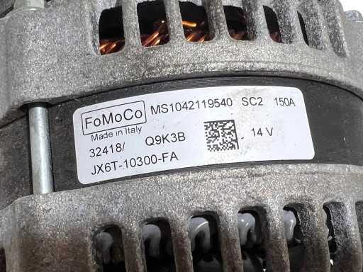 ALTERNATOR komplet 150A FORD FOCUS MK4 1.0 ECOBOOST