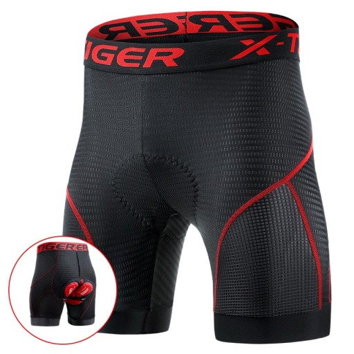 Чорні велосипедні шорти X-Tiger 6XL