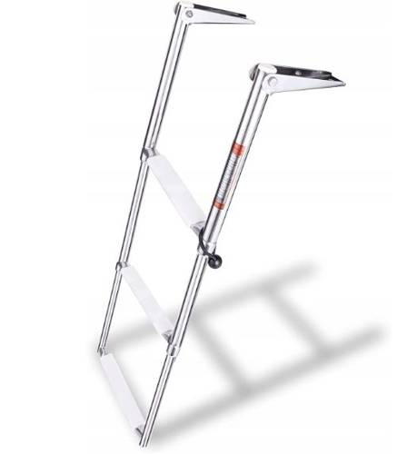 3-СТУПІНЧАСТА СТАЛЕВА ТЕЛЕСКОПІЧНА ДРАБИНА 03503003