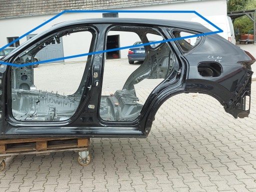 Mazda CX60 2023r dach Blende Abdeckung plat dach oryg schwarzer 41w mazcx60,958676