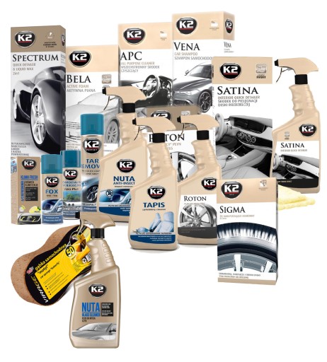 K2 великий набір косметики для автомобіля Advanced