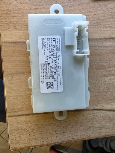 Модуль без ключа go s class mercedes-benz a2229000016