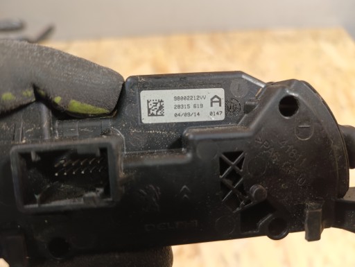 MANETKA Schalt getriebe CITROEN C4 PICASSO 98002212