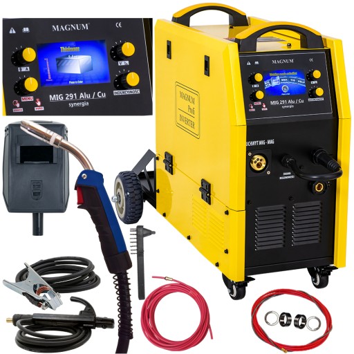 Зварювальний апарат Migomat Magnum mig 280 Синергія алюмінію