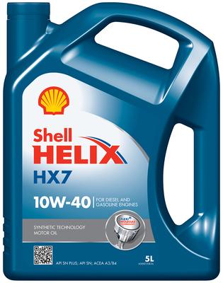 Моторное масло Shell HX7 10w40 5л