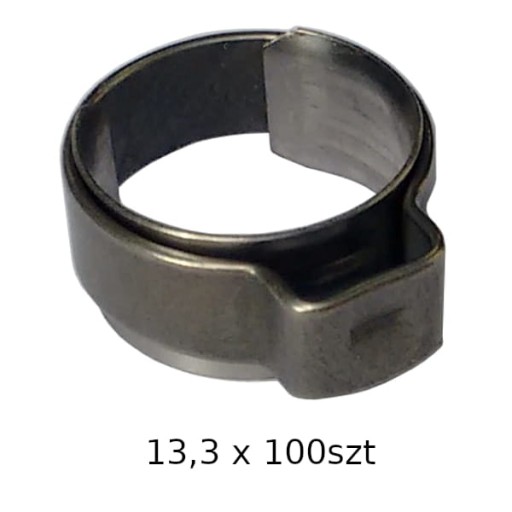 Зажимная лента OETIKER RER 13,3 10,6-12,6 100 шт.