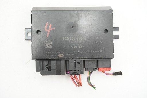 Модуль крюка vw skoda seat audi 5q0907383m