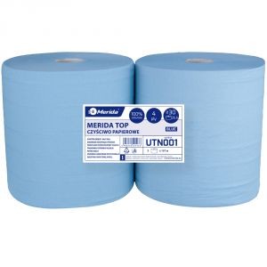 ПАПІР ДЛЯ ОЧИЩЕННЯ TOP BLUE, 4-ШАР. 30 СМ, ДОВЖ 157 М, ОБГОТОВКА