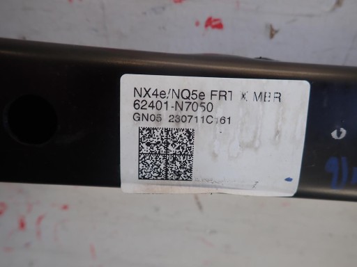 axle beam axle beam subframe TUCSON IV SPORTAGE V 2020- 62401-N7050