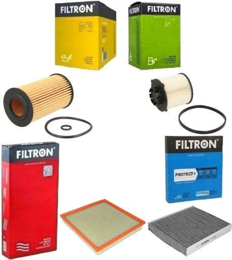648/9 - КОМПЛЕКТ ФІЛЬТРІВ FILTRON ASTRA J 1.6 CDTI 2013-