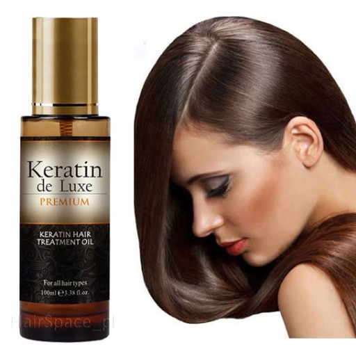 Keratínový olej Keratin de Luxe 100ml vyhladzuje