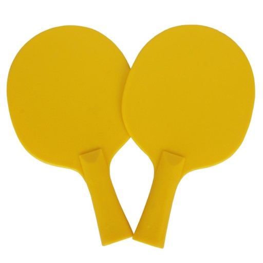 Жовті ракетки для п-понгу