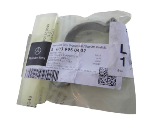 A0039950402 - MERCEDES E 238 C / A ЗАЖИМ ХОМУТ ПРОВОДА EGR