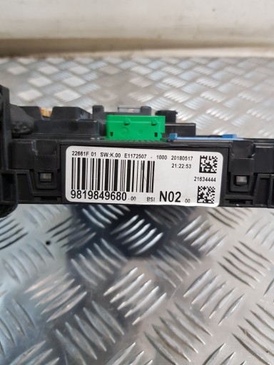 module BSI 9819849680 CITROEN C-ELYSEE 2 II 18r. 1.6 BLUEHDI