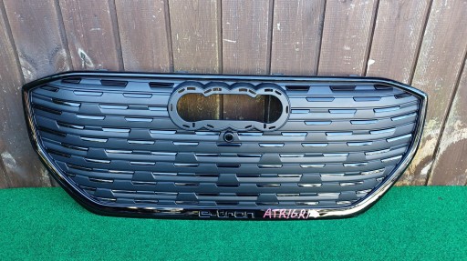 89A853651B - Audi q4 e-tron s-line черная глухая решетка радиатора оригинал atr/gr/15
