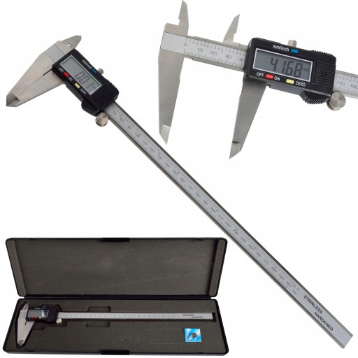 GEKO ТОЧНЫЙ ЭЛЕКТРОННЫЙ ШТАНВЕРМОН 0-300 ММ 0,01 + КОРПУС ЖК-дисплея + КОРПУС