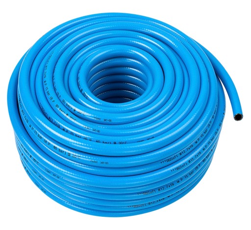 Прямий пневматичний шланг RQSoft ПВХ 12,7x19 мм - 50 м