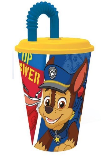 Кружка Stor Paw Patrol з соломинкою