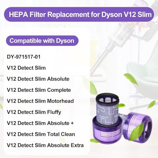 Filtre compatible Dyson Detect Slim V12 SV20, V12 SV26, V12 SV30