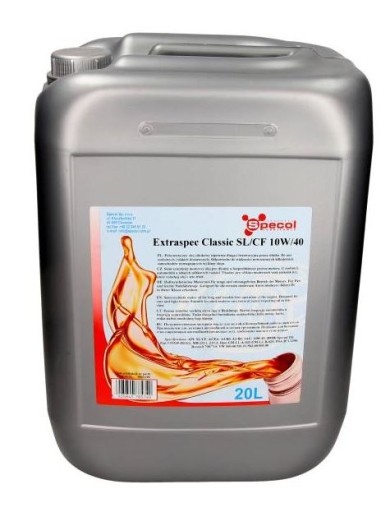 SPECOL OIL 10W40 20L EXTRASPEC CLASSIC SL/CF